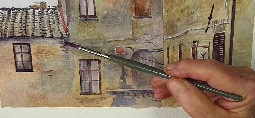 Skriv inte med pensel