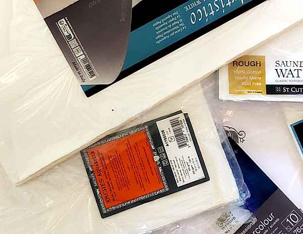 Common watercolor papers manufacturing method