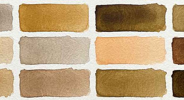 Why are earth colors so different?