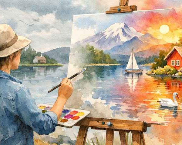 Paint what you see